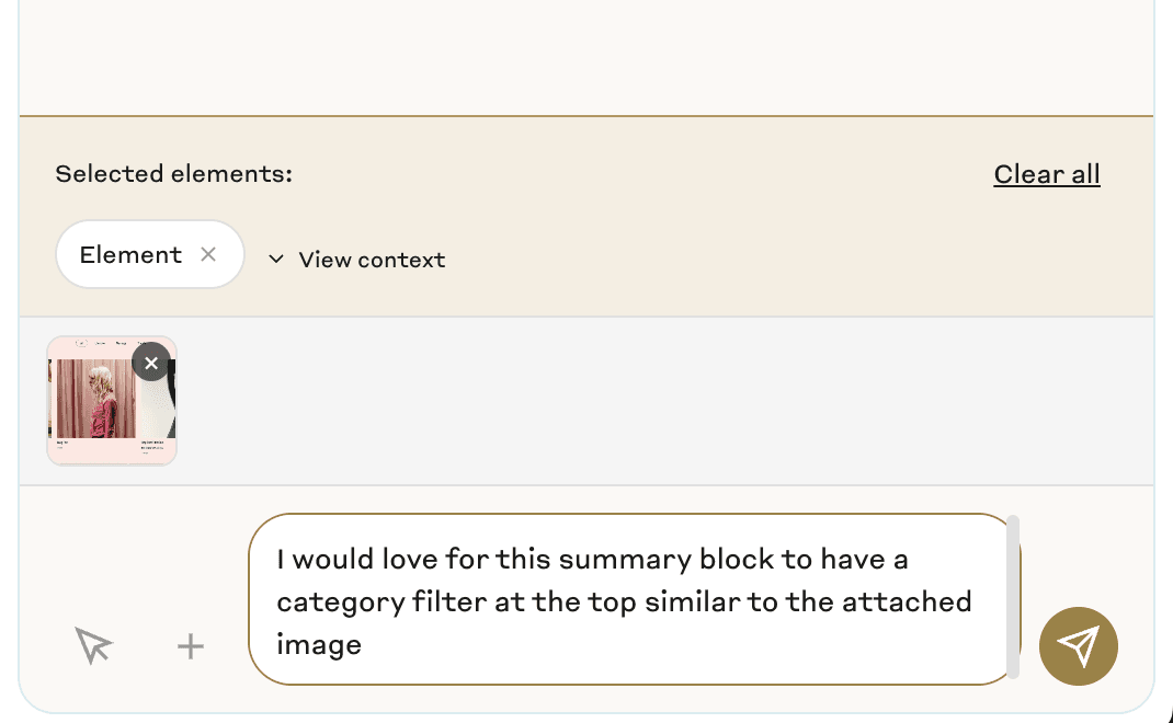 Attach images to your conversation